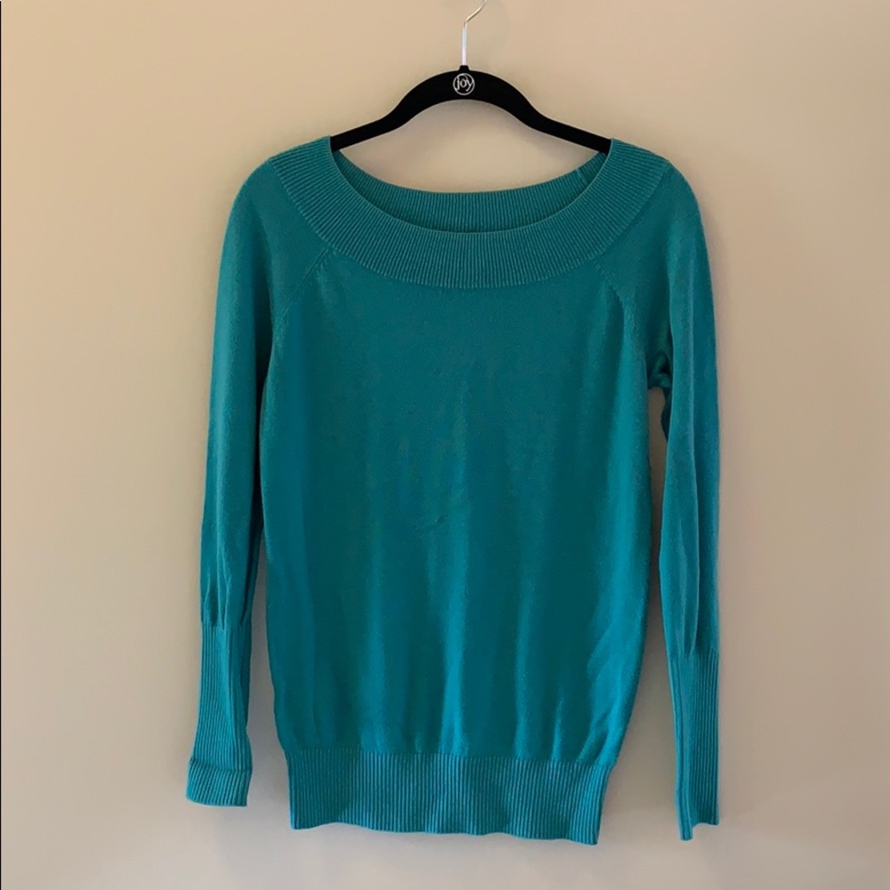 Aqua sweater